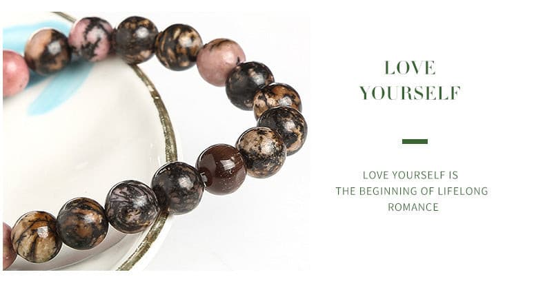 RHODONITE BRACELET - URBAN VAYA