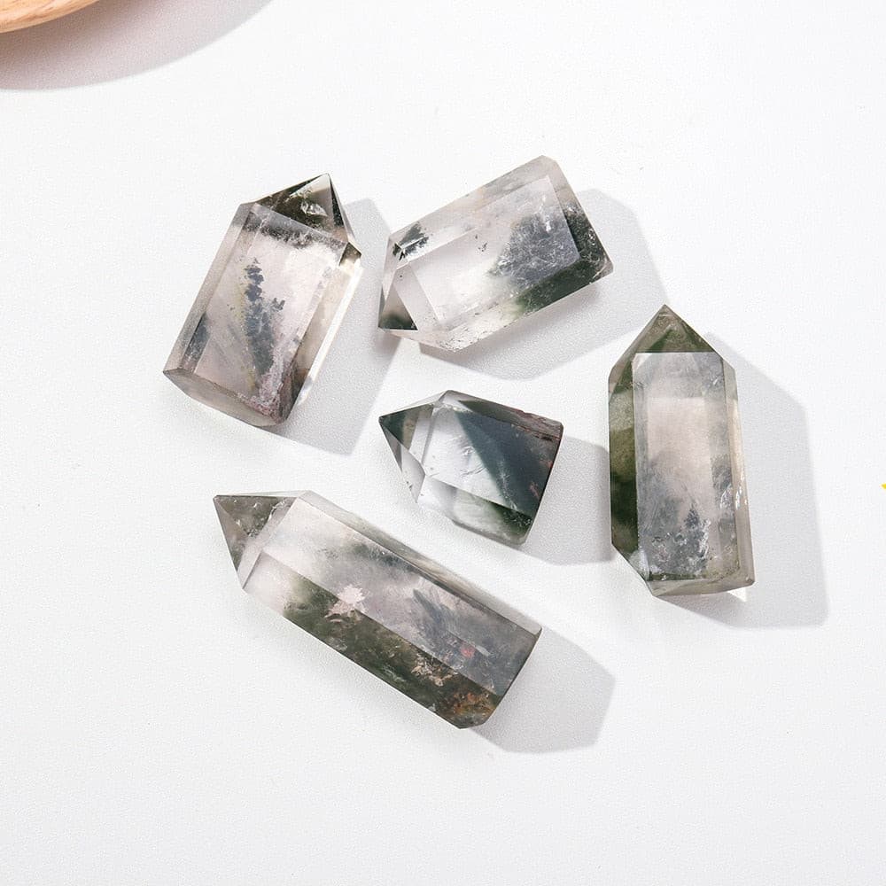 GREEN CHLORITE PHANTOM QUARTZ - URBAN VAYA