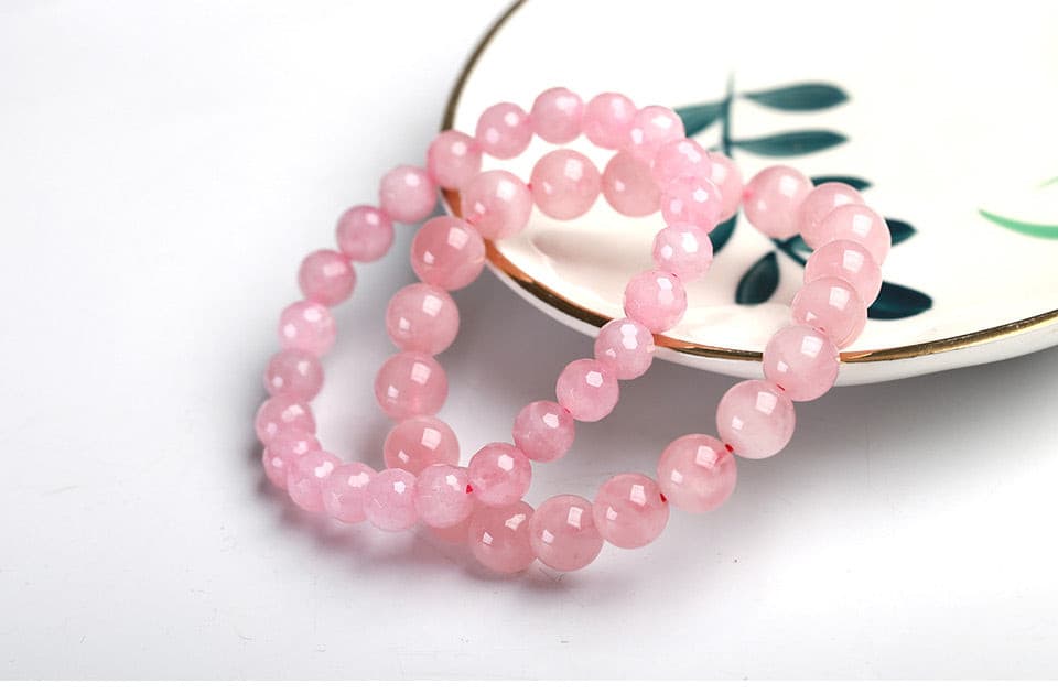 MADAGASCAR ROSE QUARTZ BRACELET - URBAN VAYA