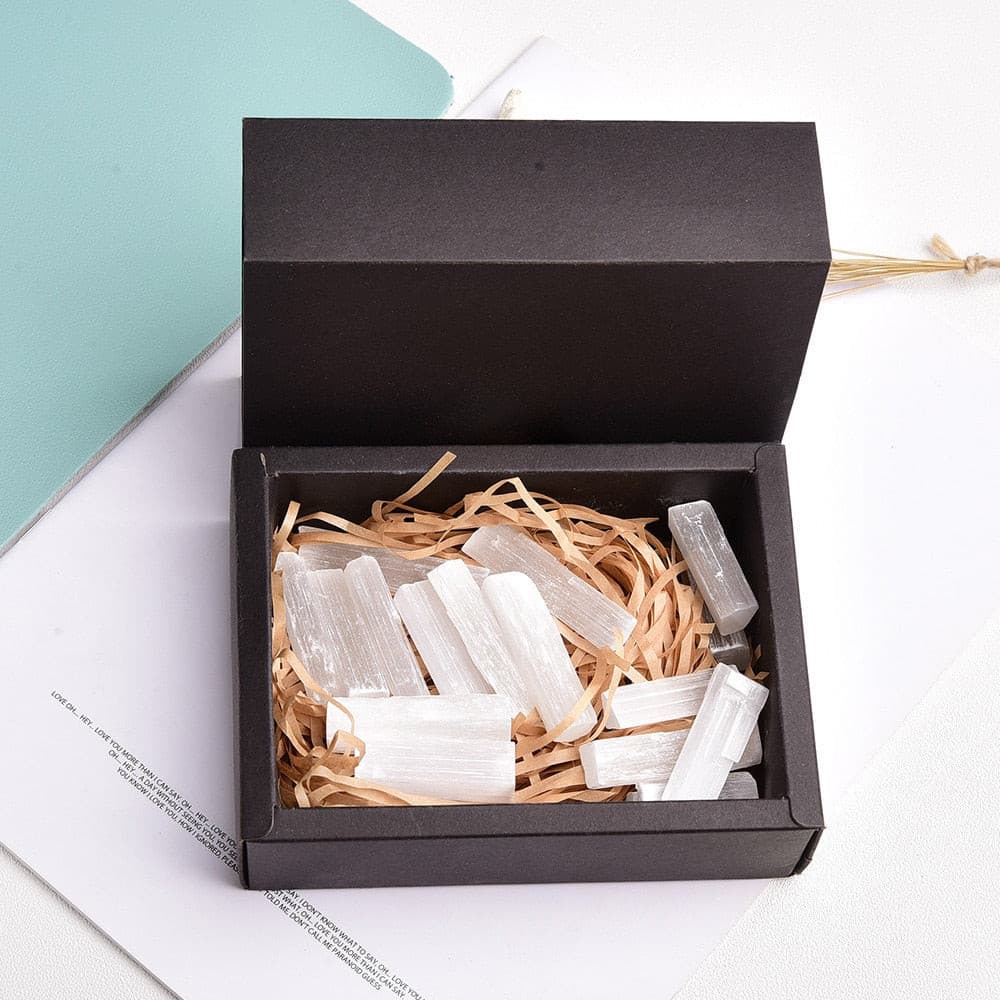 NATURAL SELENITE BOX - URBAN VAYA